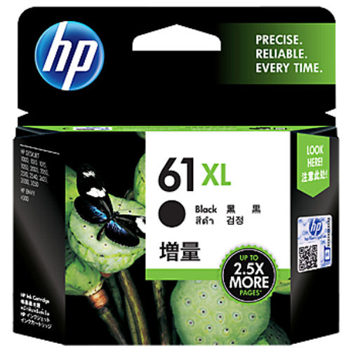 HP CH563WA NO.61XL 原廠高容量黑色墨水匣